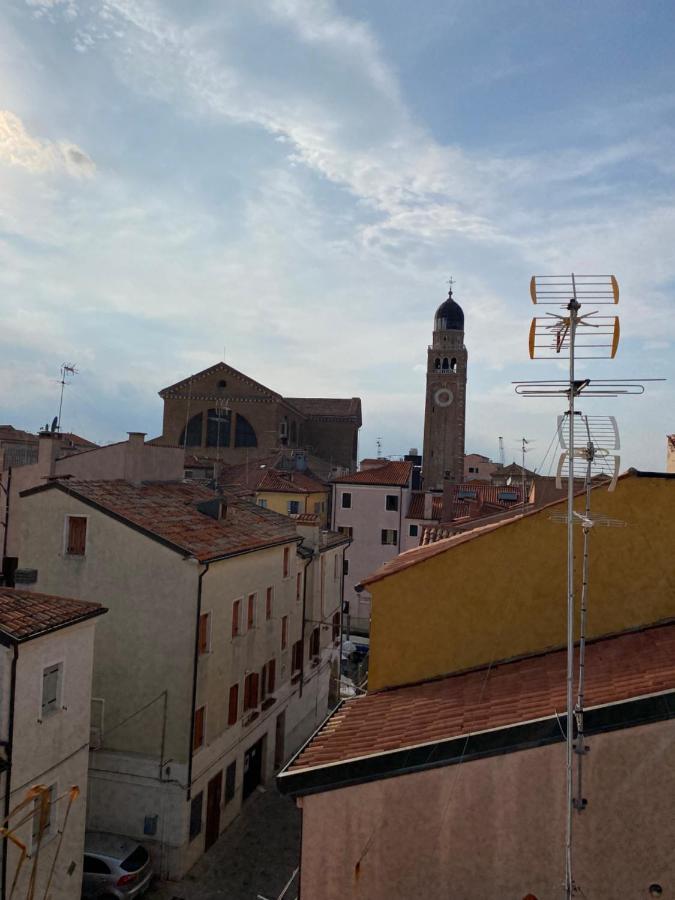 Laguna Blu Camera Sole Con Terrazza Panoramica In Comune Чоджия Екстериор снимка